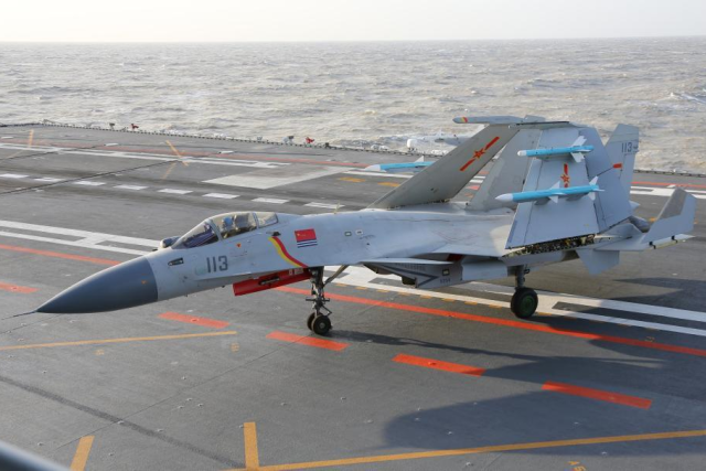 Rafale Marine Comparison with Chinese Carrier-borne J-15 Fighter