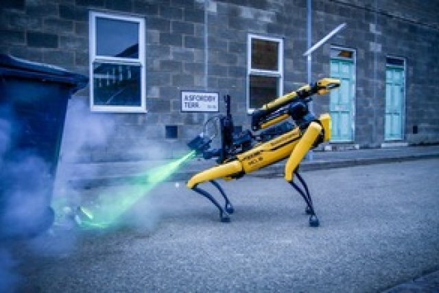 Four-legged Robots Vs. Military Dogs