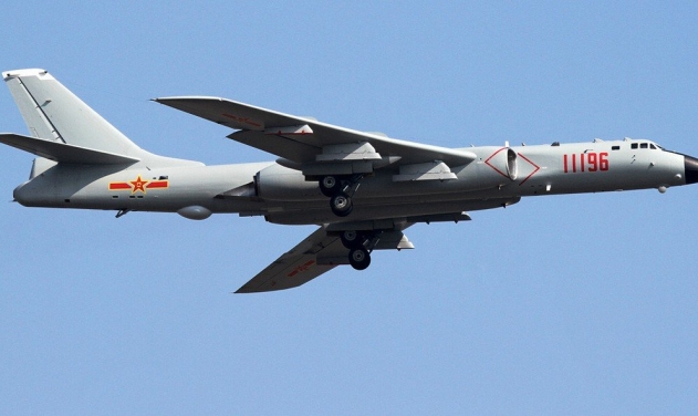 First Public Display Of Chinese H-6K Long Range Bomber