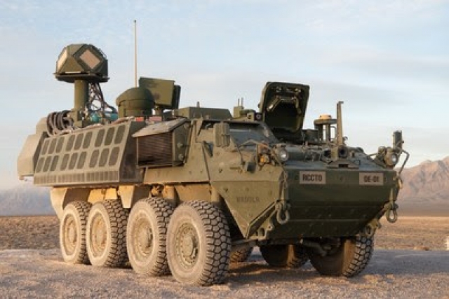 Stryker-Mounted High-Energy Laser Defeats Multiple Mortars, Drones