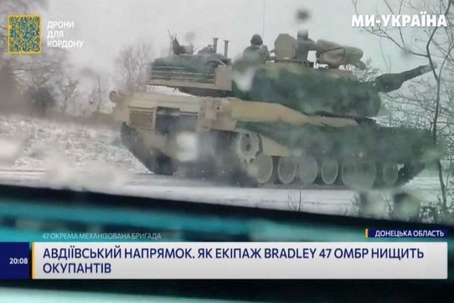 Russian MoD Confirms Destruction of First Ukrainian Abrams Tank in Avdiivka