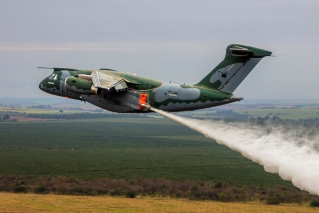 Brazil Expands Firefighting Capacity with New Equipment for KC-390 Aircraft
