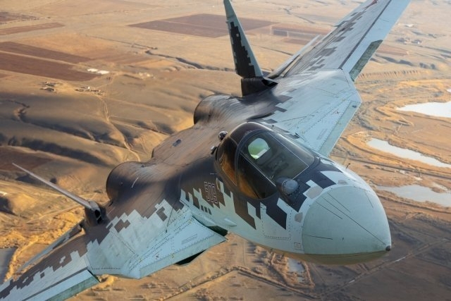 Second Serially-Produced Russian Su-57 Fighter Jet Marks First Flight