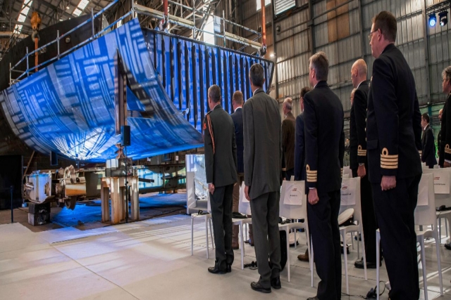 Naval Group Lays Keel for Second Belgian-Dutch Mine Countermeasure Platform