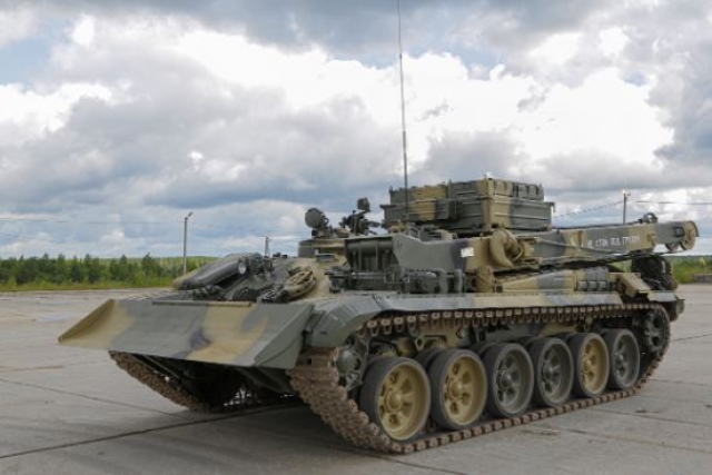 Russian MoD Takes Delivery of T-90M Tanks, BREM-1M Armored Vehicles