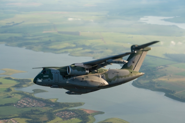 Embraer, Brazilian Air Force to Adapt C-390 Aircraft for ISR Missions