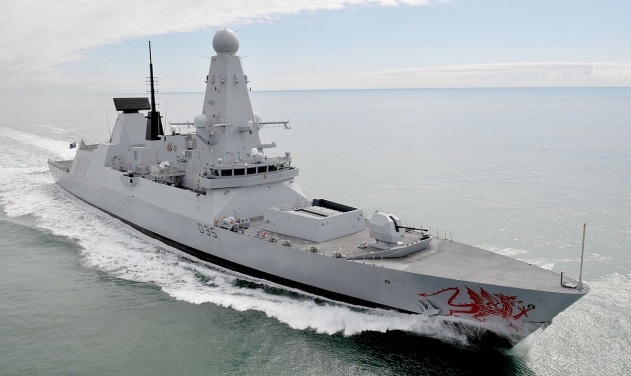 Uk Navy's £1Billion Destroyer Damaged Due to Blaze 