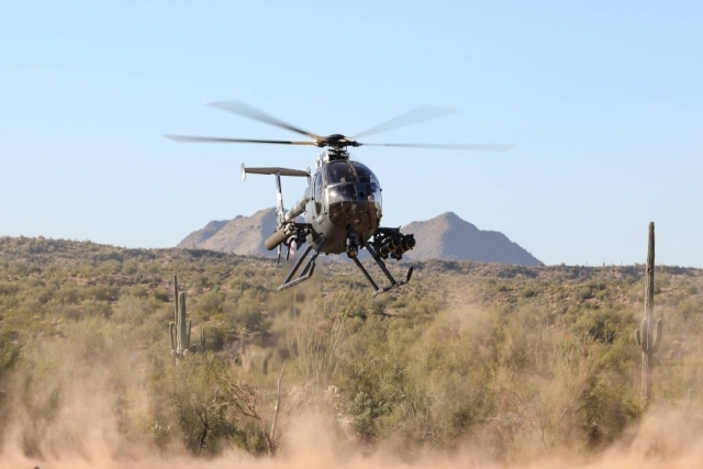 MD Helicopters Develop Configurable Avionics & Weapons System for AH530 Chopper