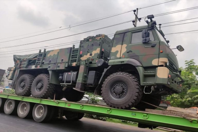 Turkey-made Kaplan TRG-300 MLRS Arrive in Bangladesh