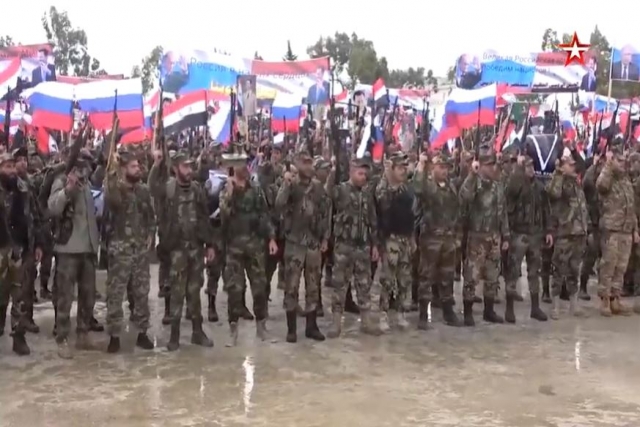 Syrian Volunteers en masse Sign up to Fight for Russia in Ukraine