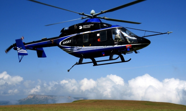 Ansat Helicopter Certified To Fly At 3,500 metres By Rosaviatsiya