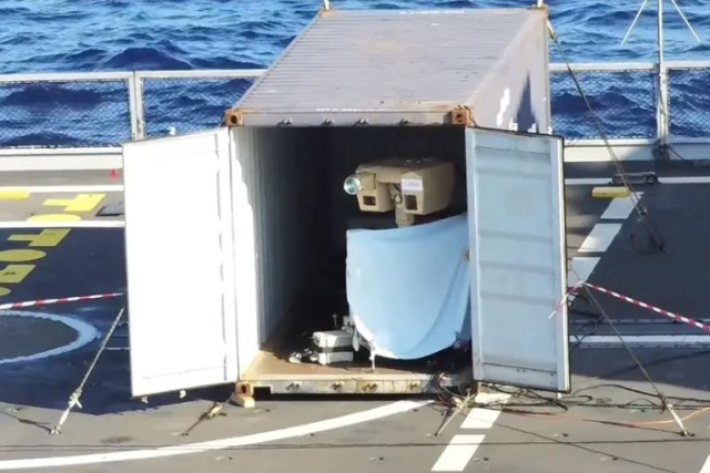 France Tests High-Energy Anti-drone Laser Weapon from Frigate