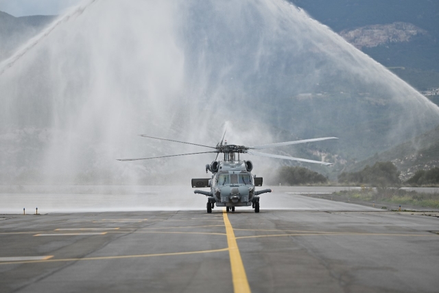 Greece Receives First Three MH-60R Seahawk Helicopters 