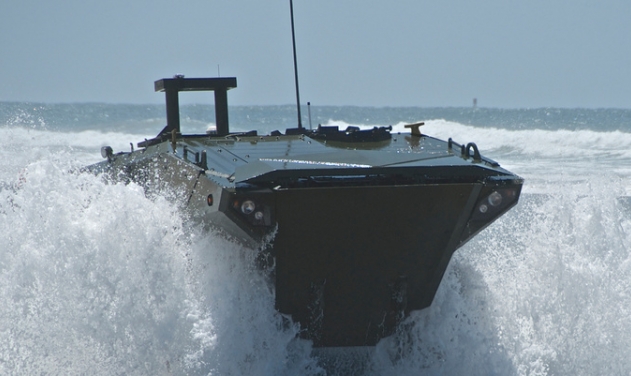 BAE Systems Launches US Marine Corps' First Amphibious Combat Vehicle 