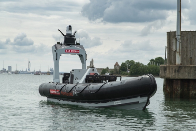 Royal Navy Commences Trails of BAE Autonomous Boats