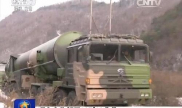 China Field Tests Dongfeng-31A Ballistic Missile In Extreme Weather Conditions