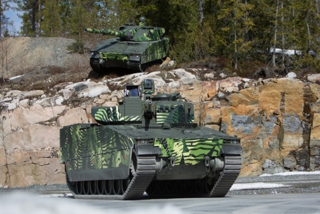 Sweden Offers BAE Systems’ Combat Vehicle 90 to Slovakia