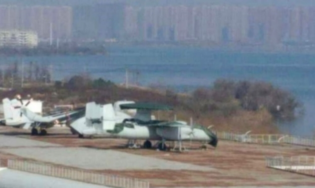Photos On Social Media Indicate Replica Of Chinese Carrier-Borne AEW&C Aircraft 
