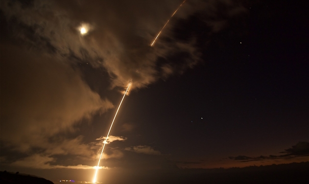 Aegis Combat System Fires Two Standard Missile-6 Against Ballistic Missile Target