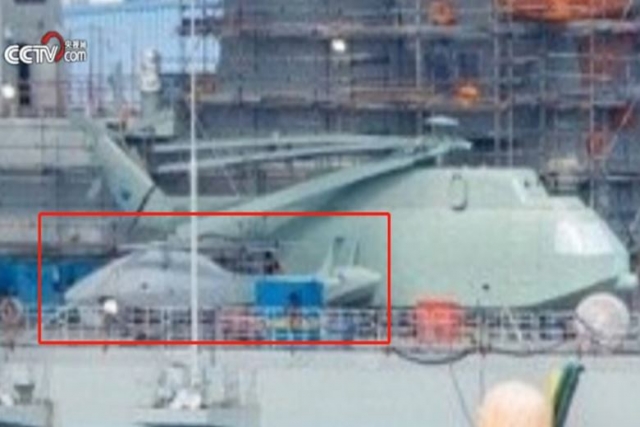 China Type 075 Amphibious Assault Ship Reveals Unmanned Helicopter Drone Model