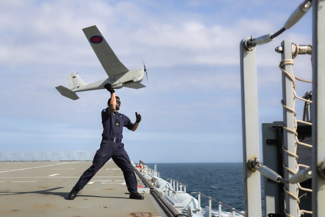 UK Royal Navy’s Puma Drone Undergoes First Operational Testing