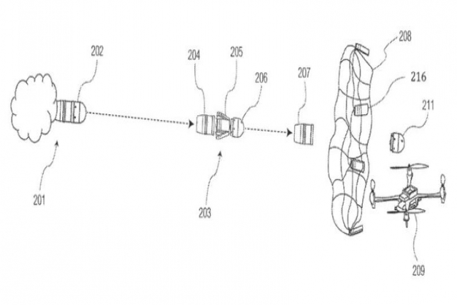 Russia Patents a Rocket-propelled “Net” to Ensnare Drones in Flight