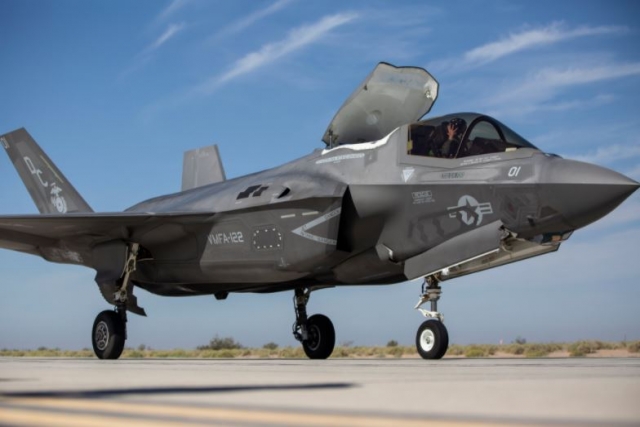 U.S. Marines at Yuma Conduct First Ever F-35B Flights on Narrow, Shortened Runways