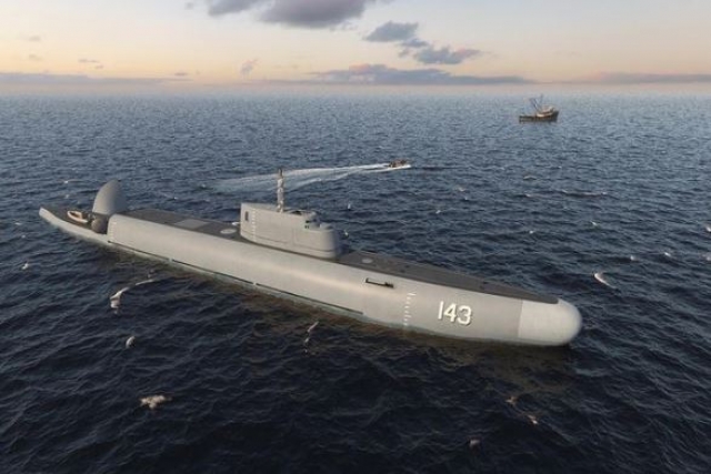 Rubin Design Bureau Introduces Second Iteration of Heavily-Armed Submersible Patrol Ship