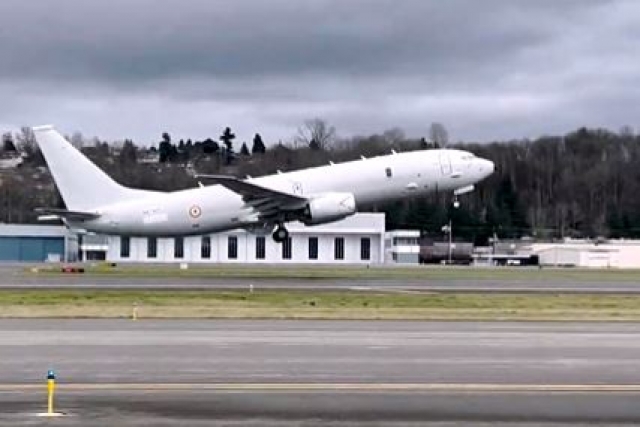 Indian Navy Receives 12th Boeing P-8I Aircraft