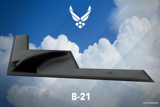 U.S.A.F. Awards Northrop Advance Procurement Funds to Build B-21 Stealth Bomber's First Lot
