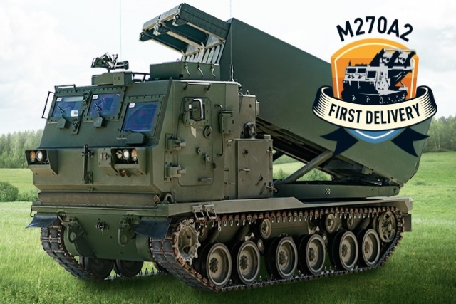 U.S. Army Receives First Modernized M270A2 MLRS Launcher with New Engine, Weapons