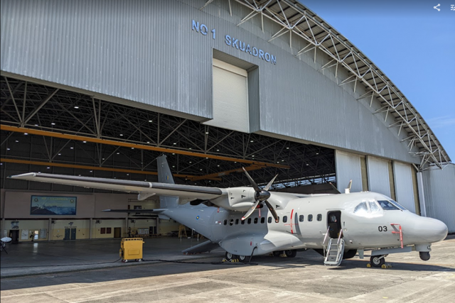 Malaysia Receives First CN-235 Transporter Converted into Maritime Patrol Aircraft by U.S. Navy