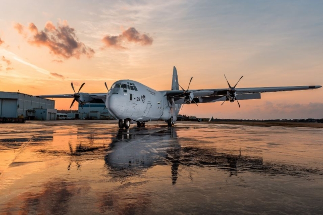 Indonesian Air Force Receives First C-130J-30 Super Hercules