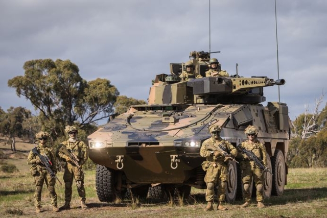 Rheinmetall Starts Producing Boxer Combat Reconnaissance Vehicles in Australia
