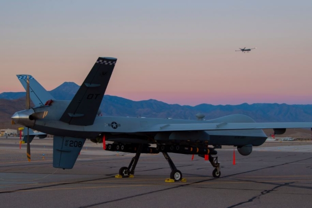 U.S. MQ-9 Reaper “Dangerously” Approached Russian Planes in Syria: Moscow