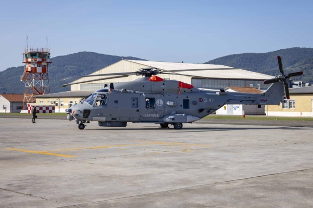 Italian Navy Receives Final Batch of NH90 Helicopters