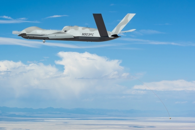 General Atomics Tests Aerial Recovery System for Small UAS