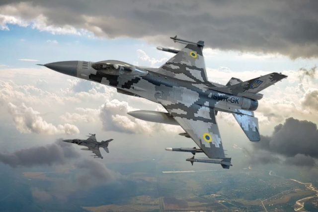 Russian Missile Strike Destroys F-16 Fighter at Dnepropetrovsk Airport