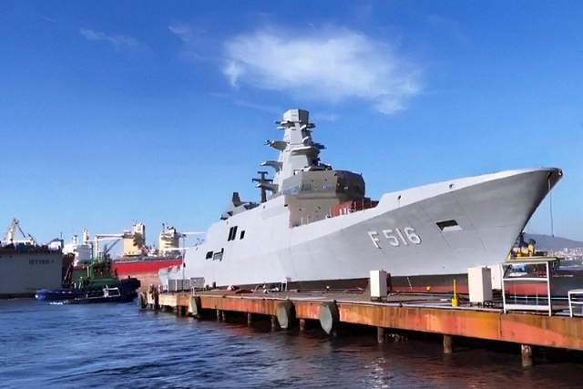 Second Istif-class Frigate Launched for Turkey