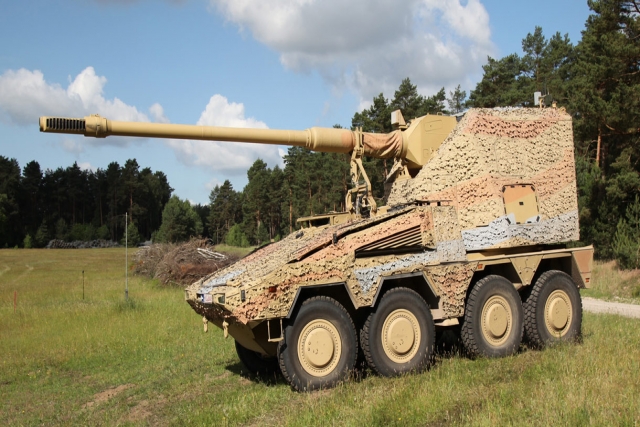 Germany Begins Producing RCH 155 howitzers for Ukraine