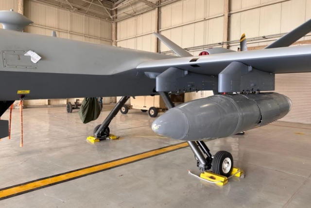 MQ-9 Reaper Clears First Mission Using Dirt Landing Zone