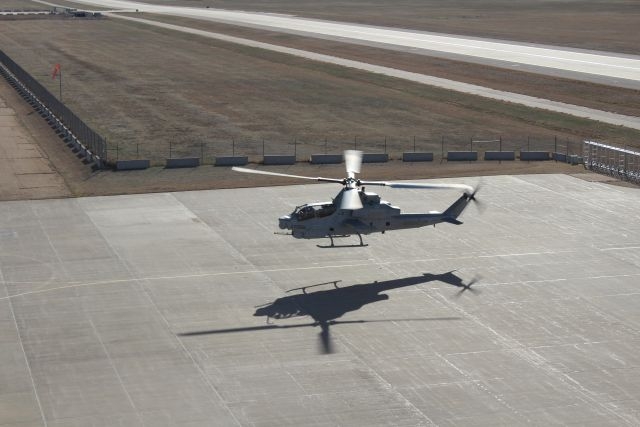 First AH-1Z Viper Arrives at Bell's Facility for Structural Improvement Electrical Power Upgrade