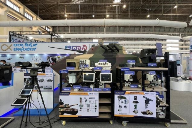 India’s Adani Defence Bets big on Drones, Small arms at Aero India 2023