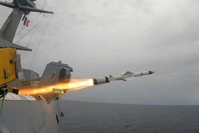 French Frigate Fires New Gen Exocet Missile