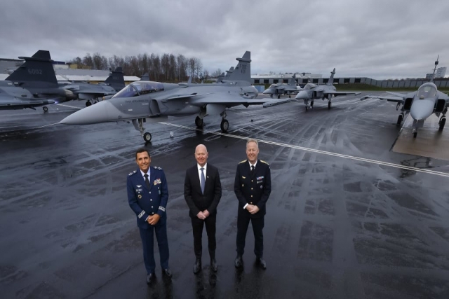 Gripen E Jet Entering Serial Delivery Phase for Brazilian and Swedish Air Forces