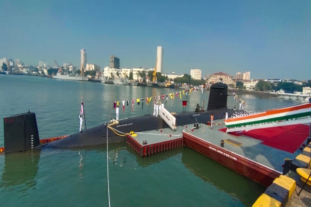 Indian Navy Commissions Fourth Kalvari-class Submarine 