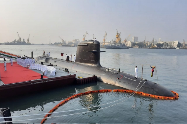 Indian Navy Commissions Fourth Kalvari-class Submarine 