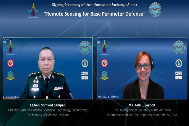 U.S.  Thailand sign First International Armaments Cooperation Collaboration Agreement