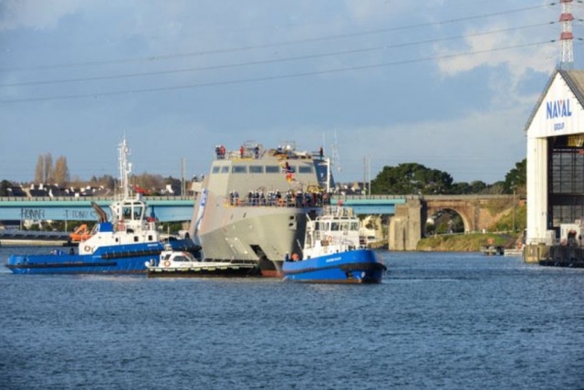 Naval Group Launches First Gowind Corvette for U.A.E. Navy