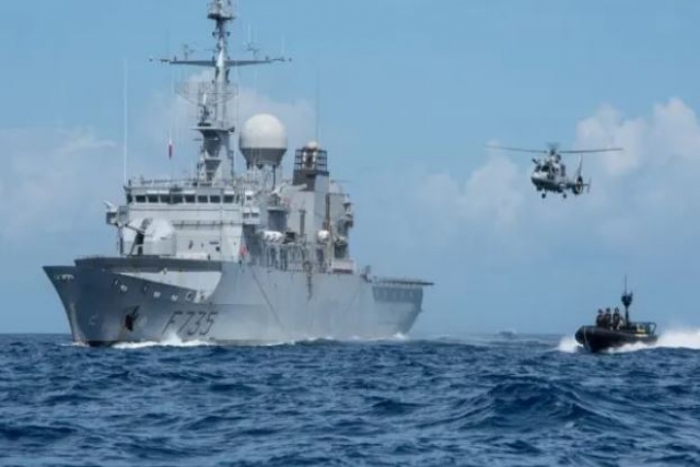 French Navy Seizes 435kg Cannabis with Surveillance Frigate